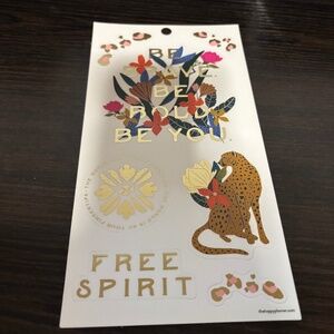 Happy Planner Jungle Cat Sticker sheet